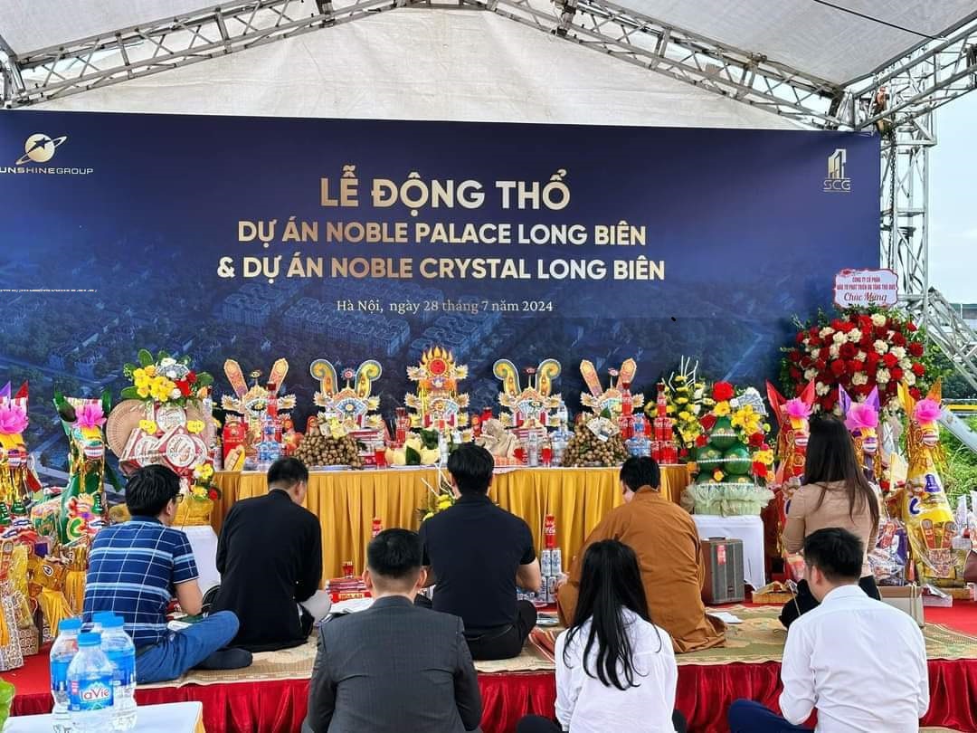 Lễ Khởi Công Noble Crystal Long Biên